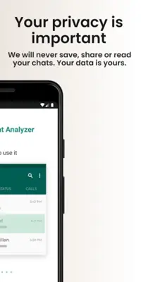 Chat Analyzer for WhatsApp android App screenshot 3