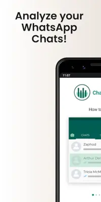 Chat Analyzer for WhatsApp android App screenshot 4